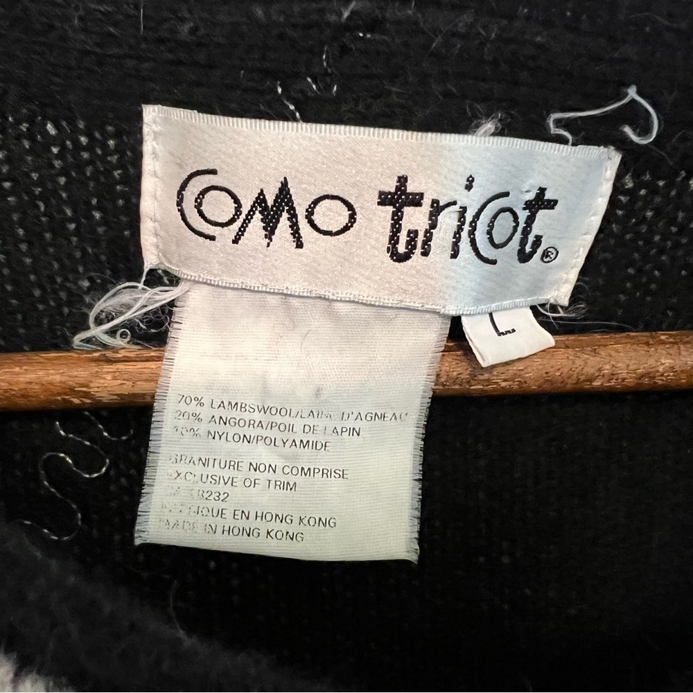 SOLD: Como Tricot Women’s Large Lambswool Blend Sweater - Picture 7 of 8